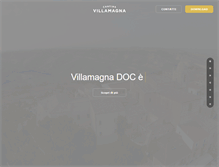 Tablet Screenshot of cantinavillamagna.it